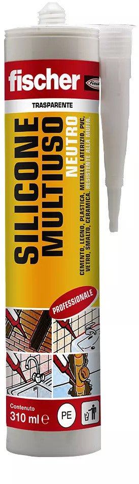 Silicone Trasparente Sigillante Ml 280 Acetico Per Uso Universale Soudal