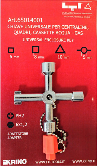 CHIAVI UNIVERS.ARMAD.ACQUA-GAS - La Tua Ferramenta Online®