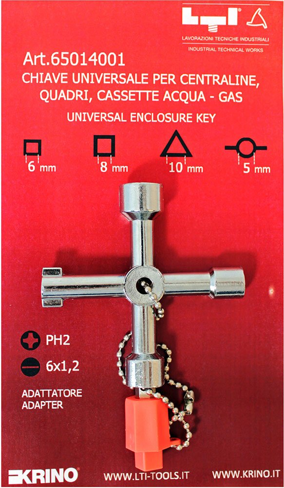 CHIAVI UNIVERS.ARMAD.ACQUA-GAS - La Tua Ferramenta Online®