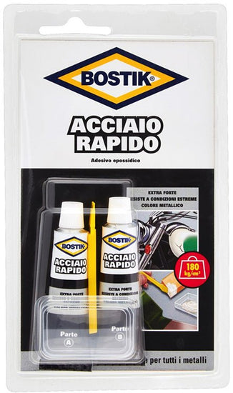 COLLA BOSTIK ACCIAIO RAPIDO - La Tua Ferramenta Online®