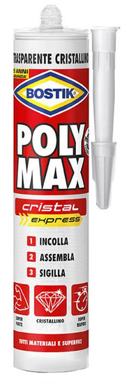 COLLA POLYMAX TRASP.CRIS.G.300 - La Tua Ferramenta Online®