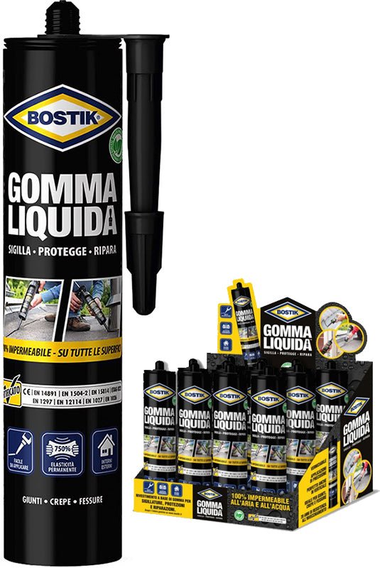 GOMMA BOSTIK LIQUIDA CARTUCCIA - La Tua Ferramenta Online®