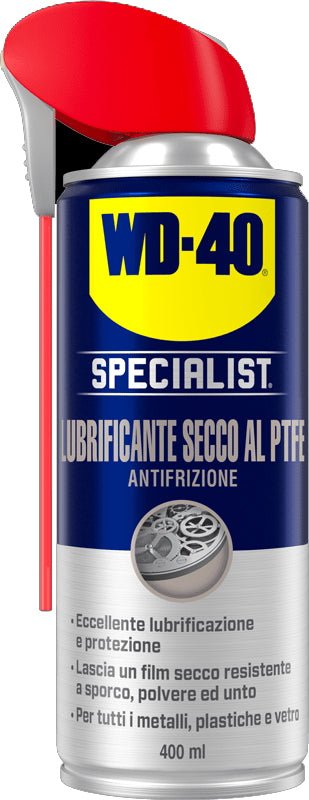 LUBRIF.WD-40 SECCO PTFE ML.400 - La Tua Ferramenta Online®