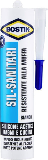 SILICONE BOSTIK SAN.BIANCO 280 - La Tua Ferramenta Online®