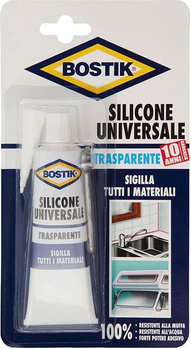 SILICONE BOSTIK UNIV.TRASP. 60 - La Tua Ferramenta Online®