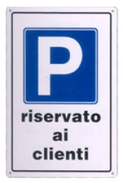 S.PVC PARCHEG.CLIENTI 30X20 - La Tua Ferramenta Online®