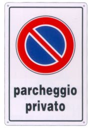 S.PVC PARCHEGGIO PRIVAT. 30X20 - La Tua Ferramenta Online®